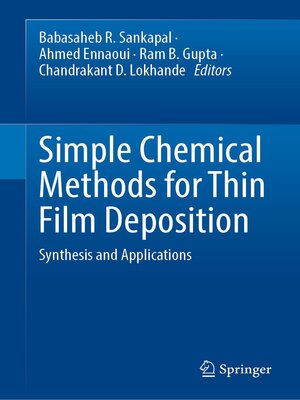 cover image of Simple Chemical Methods for Thin Film Deposition